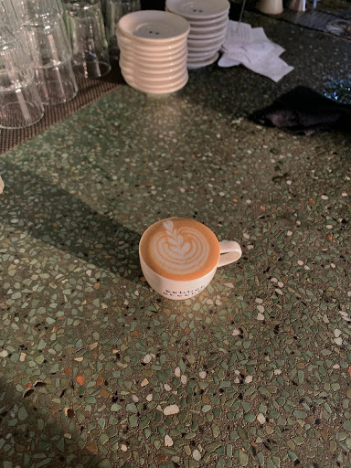 Rosetta Pattern Latte Art